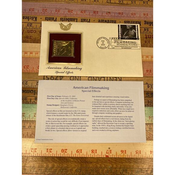 FILMMAKING Cinematography Makeup SPECIAL EFFECTS ET Munsters FIRST ISSUE Stamp - Picture 5 of 11